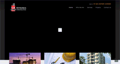 Desktop Screenshot of gbbuilders.in